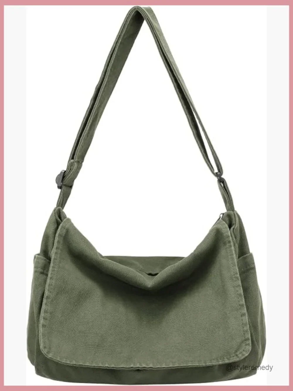 Vintage Canvas Messenger Bag Crossbody Shoulder Sling Satchel for Laptop